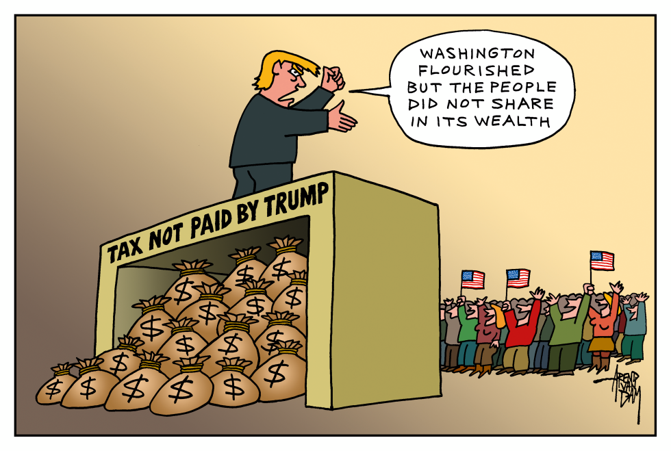 Trump Not Paid Tax
