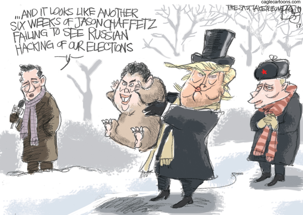  PUNXSUTAWNEY CHAFFETZ by Pat Bagley