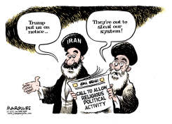 RELIGION AND POLITICS  by Jimmy Margulies