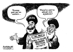 RELIGION AND POLITICS by Jimmy Margulies