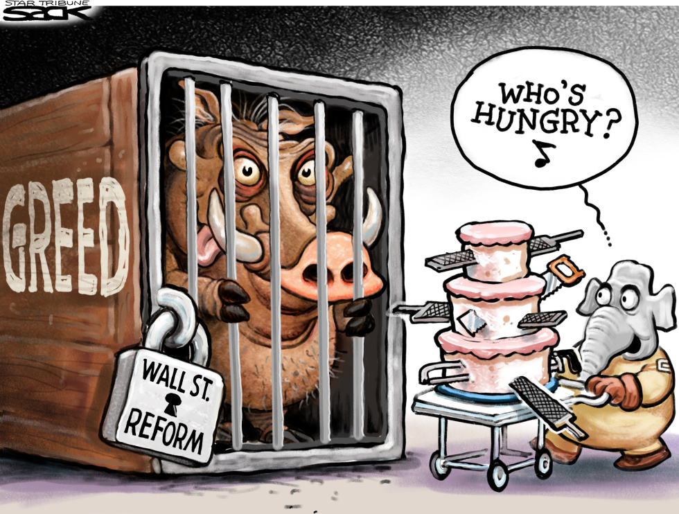 Wall Street Greed