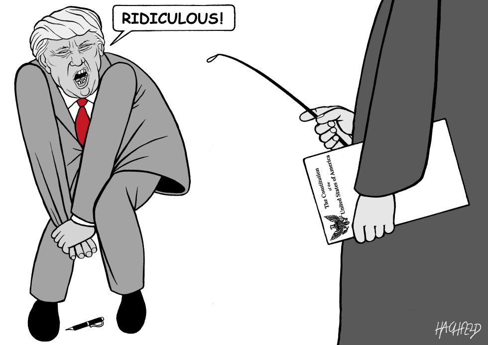 Judge stops Trump