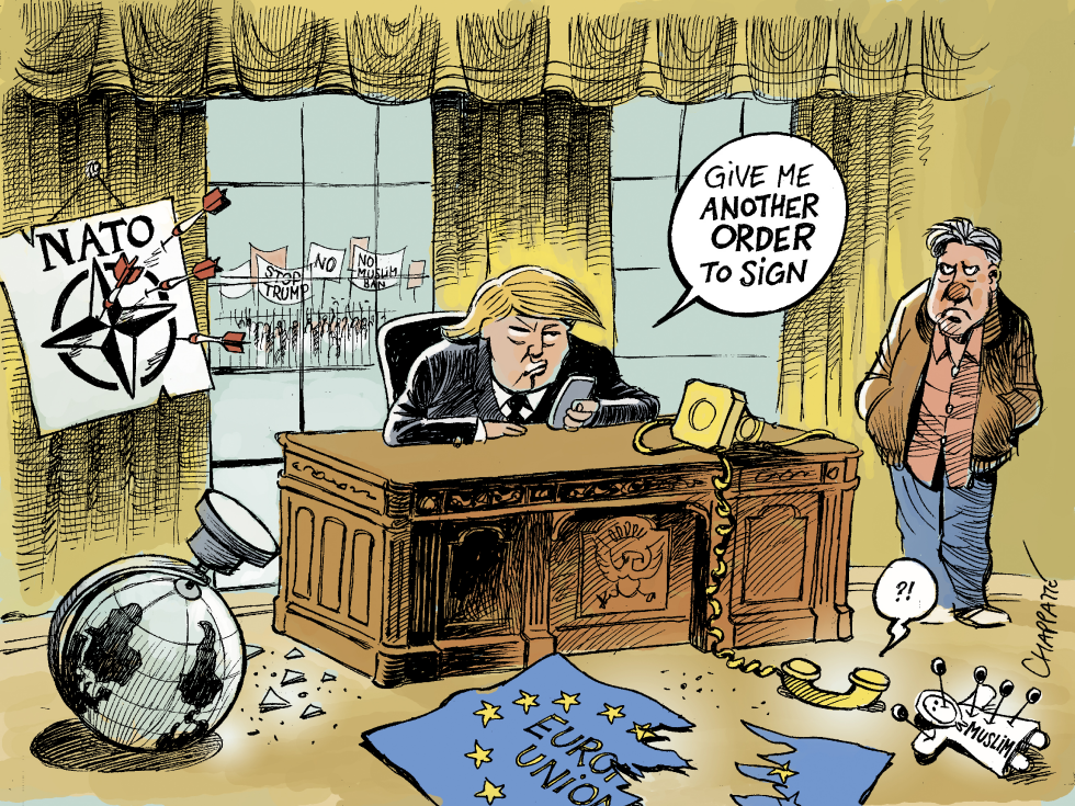 Trump's first two weeks