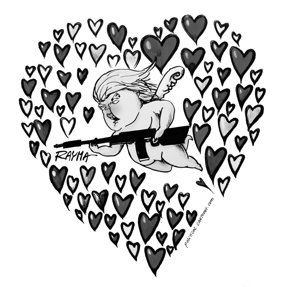 TRUMP IN LOVE BW