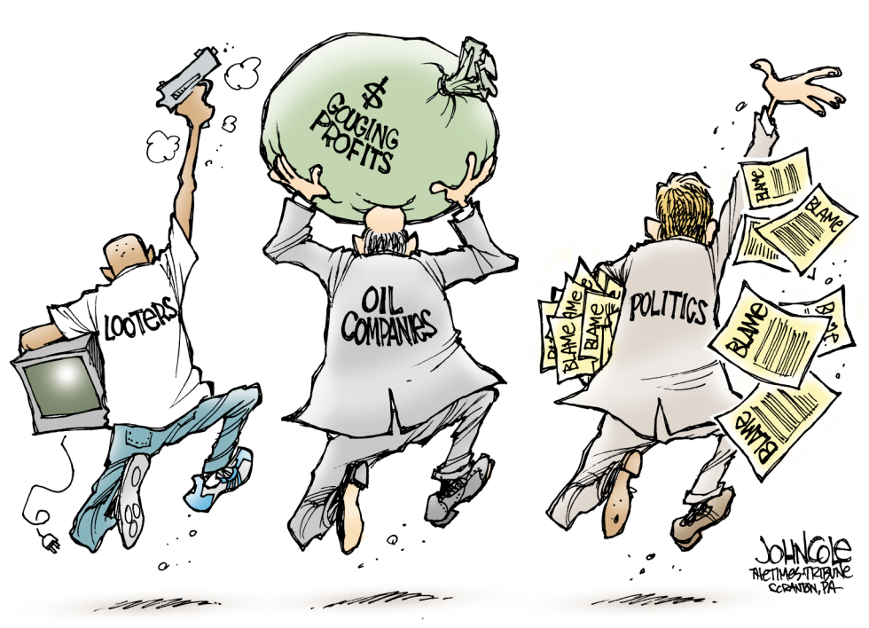 Hurricane looters