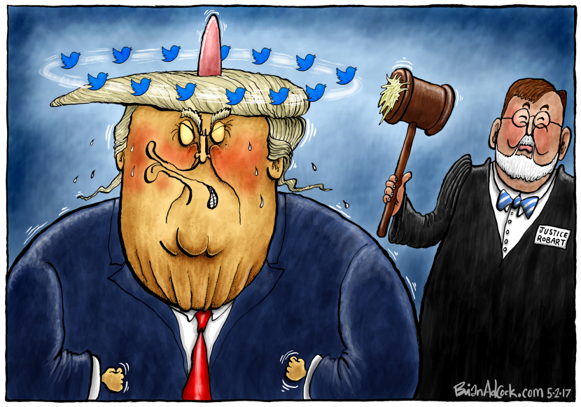 Knockback for Donald Trump