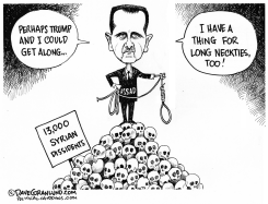 ASSAD DISSIDENTS HANGED by Dave Granlund
