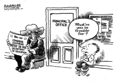 BETSY DEVOIS SECRETARY OF EDUCATION by Jimmy Margulies