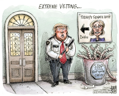 SPINELESS  by Adam Zyglis