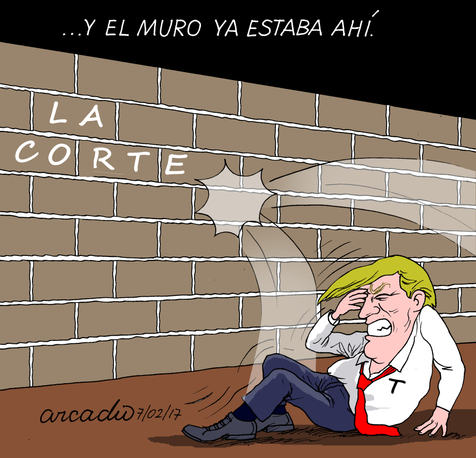  EL MURO YA ESTABA ALLí by Arcadio Esquivel