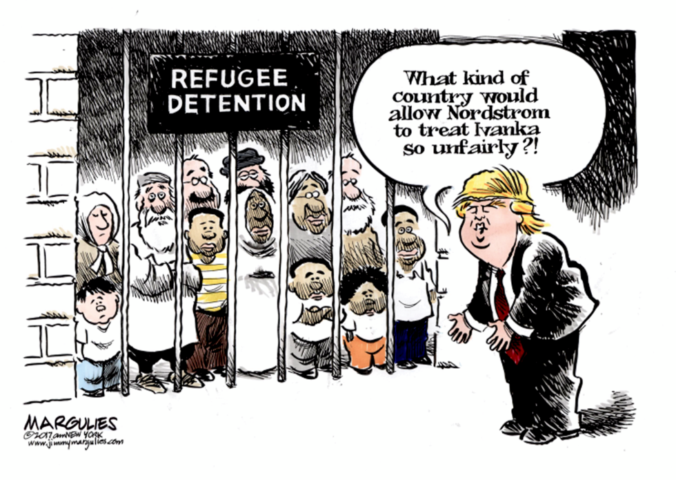 Trump and Nordstrom color