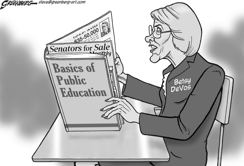 Betsy DeVos bw
