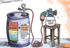 SPRAY ON by Joe Heller