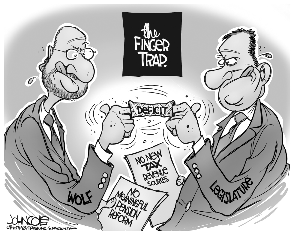 LOCAL PA Budget trap BW