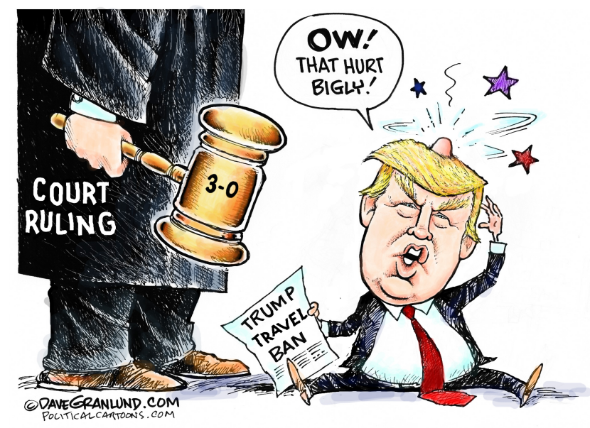 Trump travel ban ruling COLOR