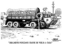 CAMBIO DE FRENTE DE LA GUARDIA NACIONAL by R.J. Matson
