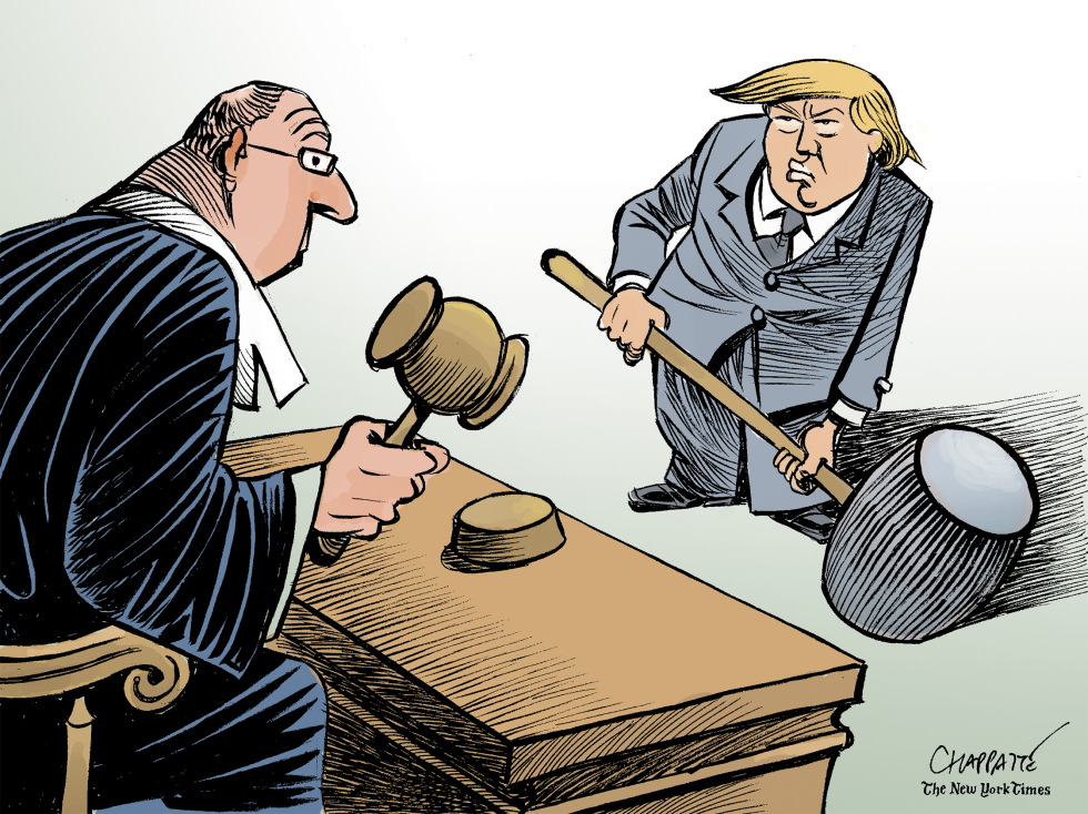 Trump vs the judicial branch