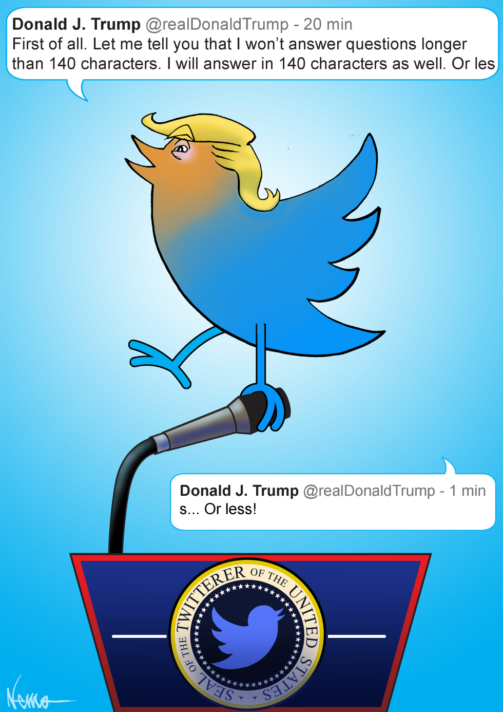 Questions and Answers in 140 characters Only