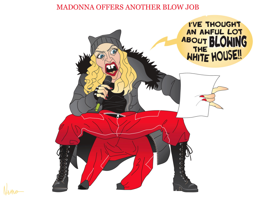 Madonna Offers Another Blow Job