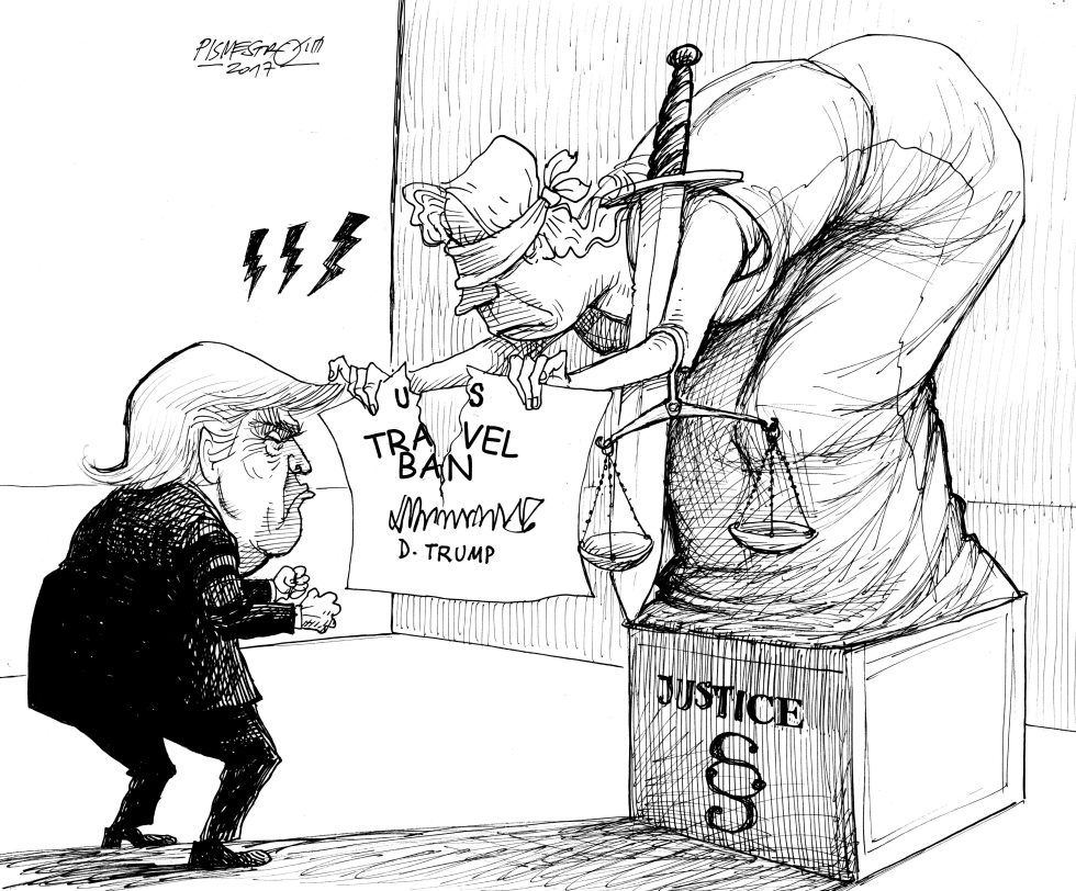 Courts Tear Up Travel Ban