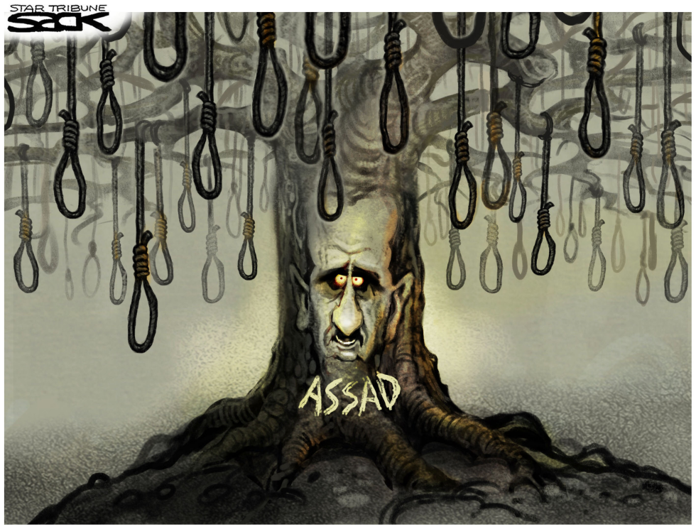  HANGMAN ASSAD by Steve Sack