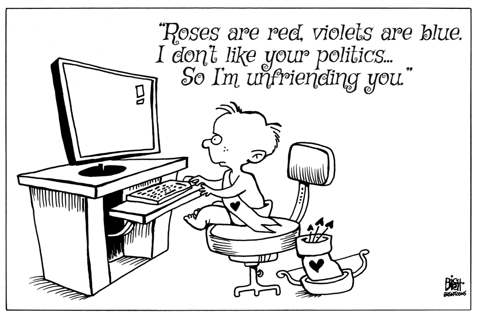 VALENTINES DAY 2017, B/W