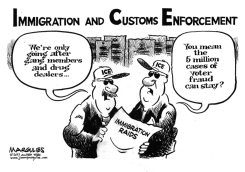 IMMIGRATION RAIDS by Jimmy Margulies