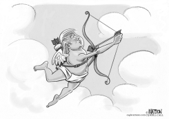 TRUMP VALENTINES DAY SELFIE by R.J. Matson