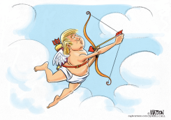 TRUMP VALENTINES DAY SELFIE by R.J. Matson