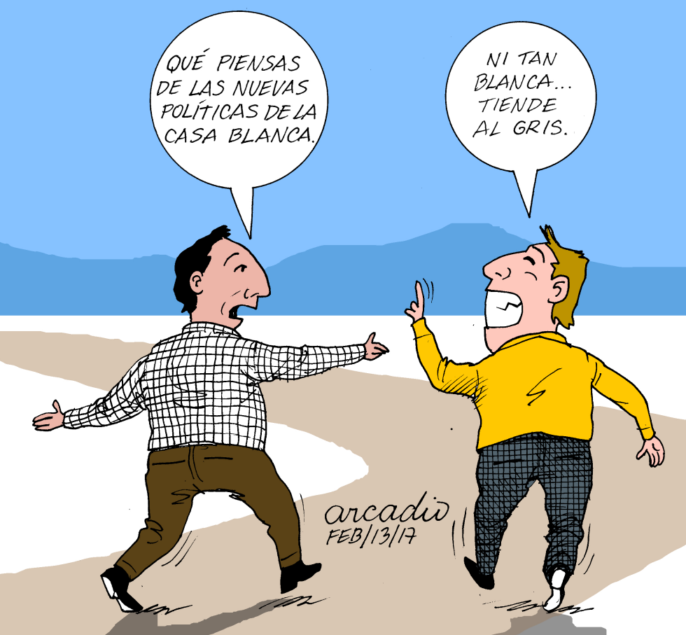 La gris Casa Blanca