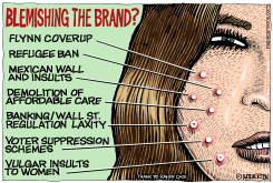 TARNISHING THE TRUMP BRAND by Monte Wolverton