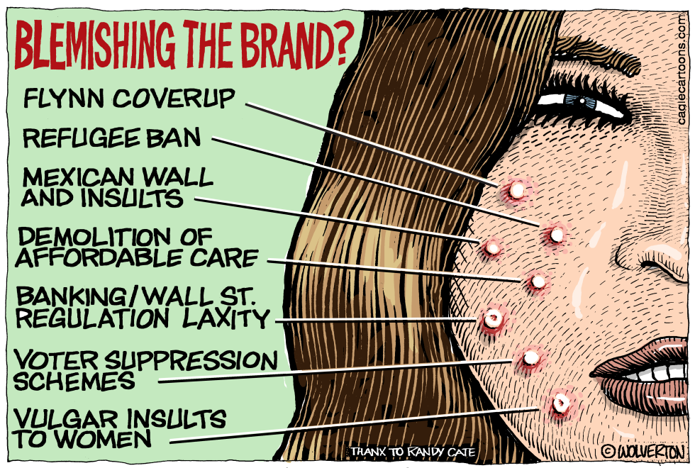  TARNISHING THE TRUMP BRAND by Wolverton