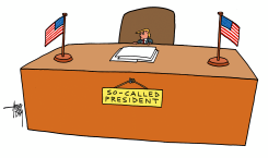 SO-CALLED PRESIDENT by Arend Van Dam