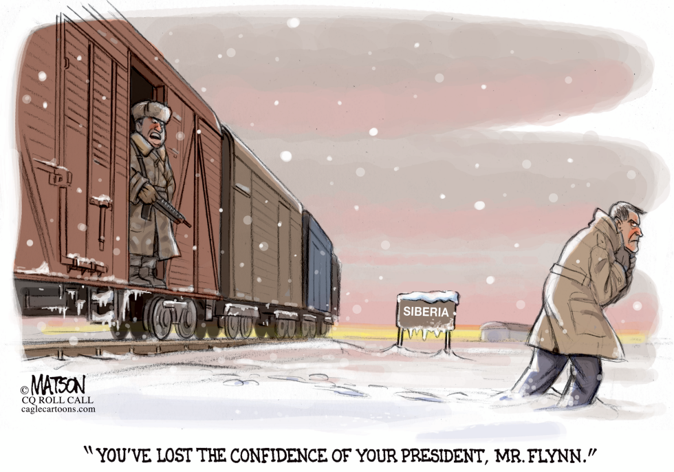 Michael Flynn Exiled to Siberia-COLOR