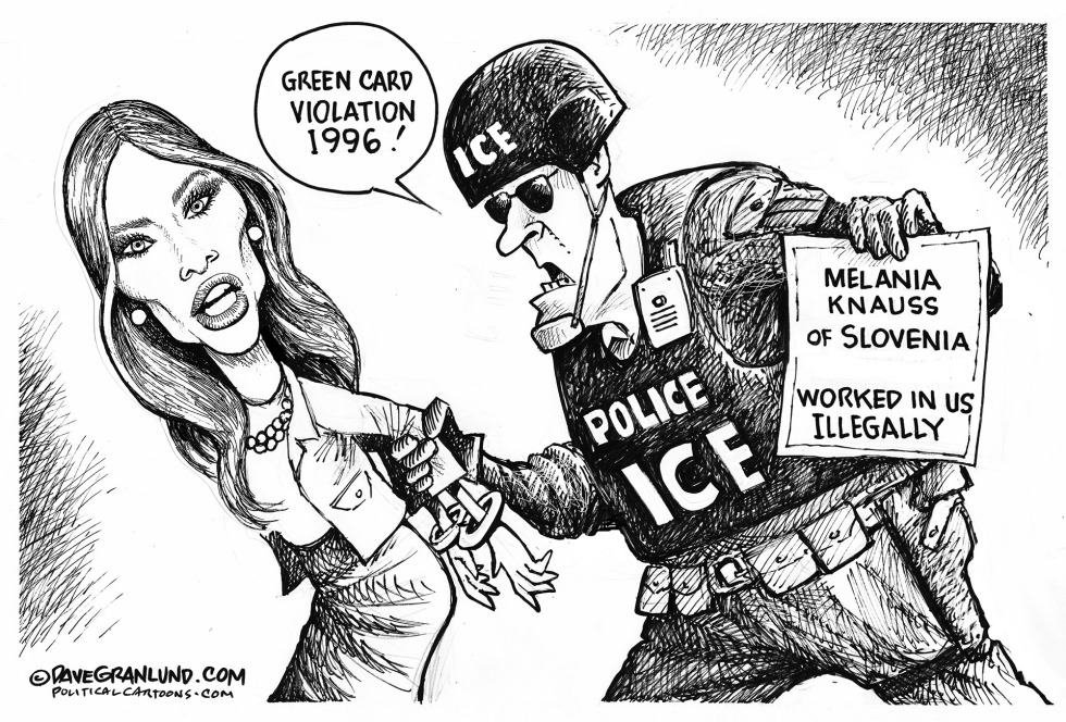 ICE roundup and Melania