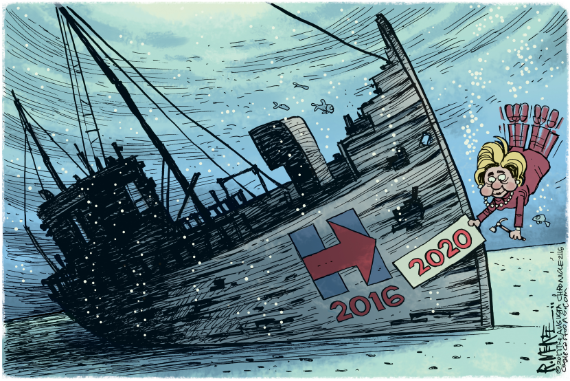 Hillary in 2020