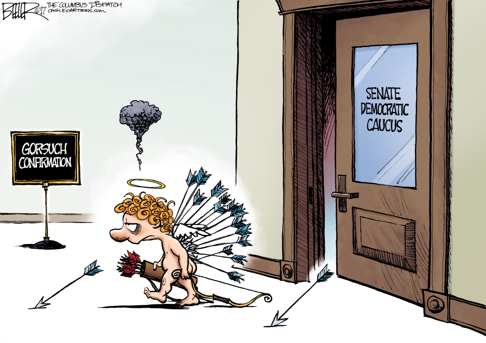  CUPID AT CONGRESS by Nate Beeler