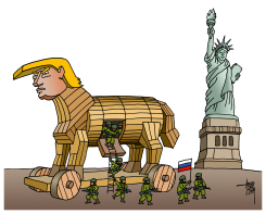 RUSSIANS IN USA by Arend Van Dam
