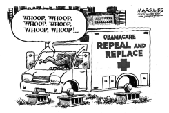 REPUBLICANS AND OBAMACARE REPEAL AND REPLACE by Jimmy Margulies