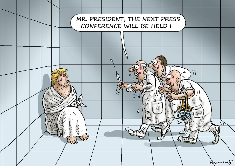 THE NEXT PRESS CONFERENCE