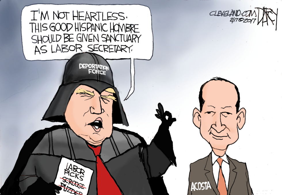 Trump Deportation Force, Labor pick