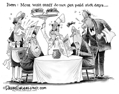 UNPAID SICK TIME by Dave Granlund
