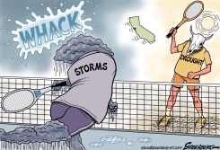 CALIFORNIA STORMS by Steve Greenberg