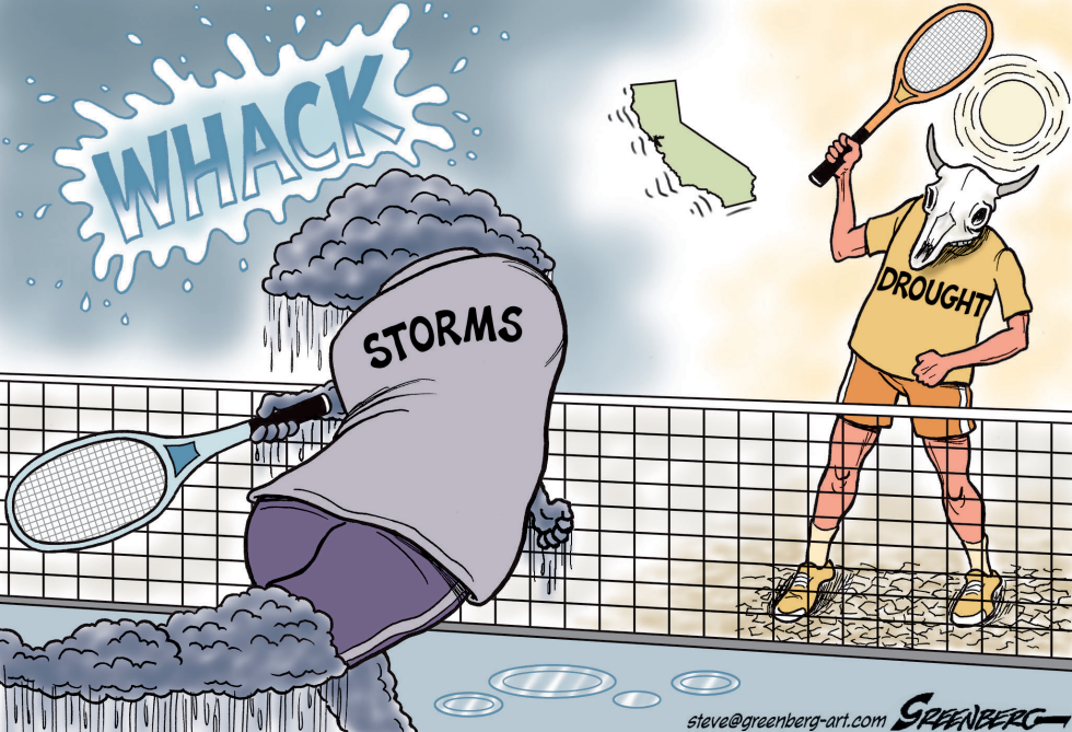 California storms