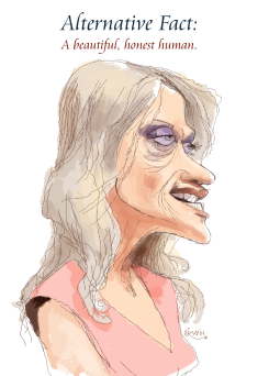 KELLYANNE CON JOB by Trevor Irvin