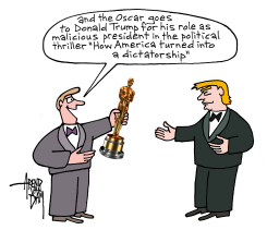 OSCAR FOR TRUMP by Arend Van Dam