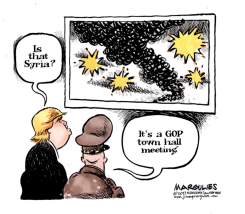 GOP TOWN HALL MEETINGS  by Jimmy Margulies