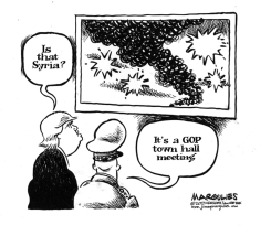 GOP TOWN HALL MEETINGS by Jimmy Margulies