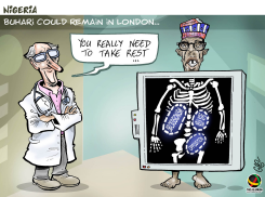 BUHARI IN LONDON by Damien Glez
