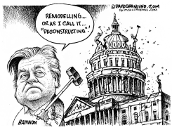 BANNON DECONSTRUCTING by Dave Granlund
